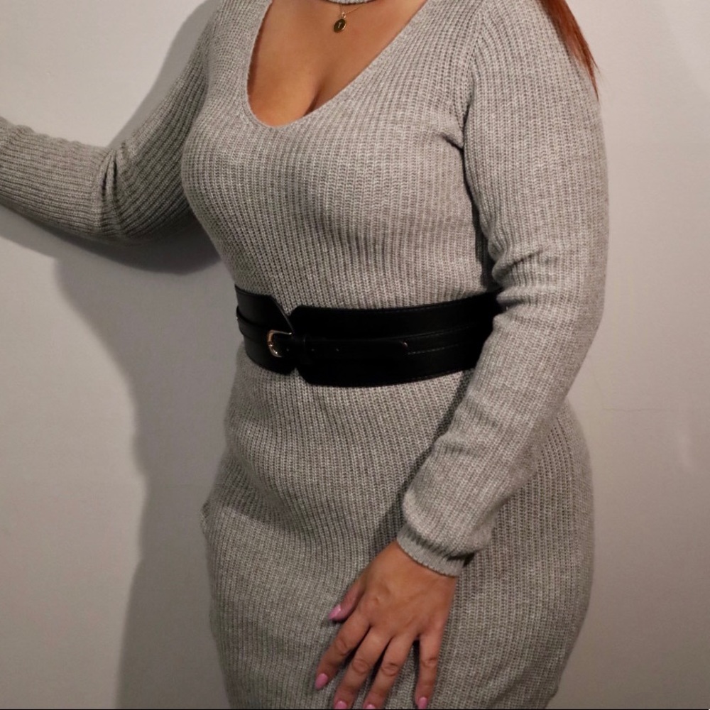 Nordstrom BP Grey Sweater Dress